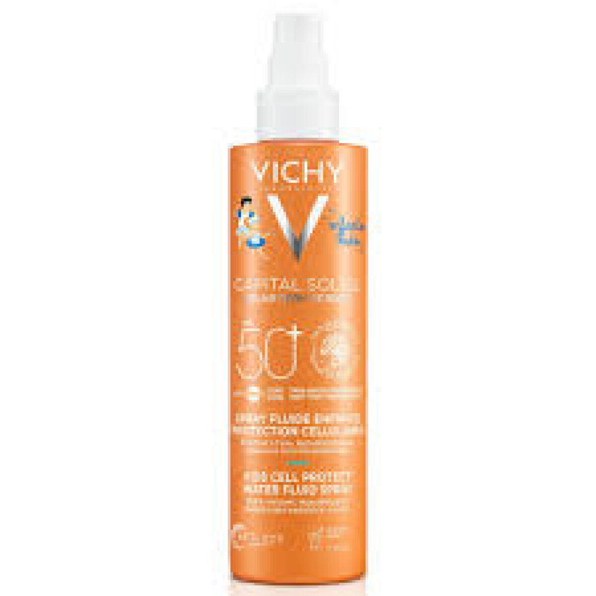 Vichy Capital Soleil SPF50+ Spray Fluido Niños 200 ml | Protección Solar Infantil Alta