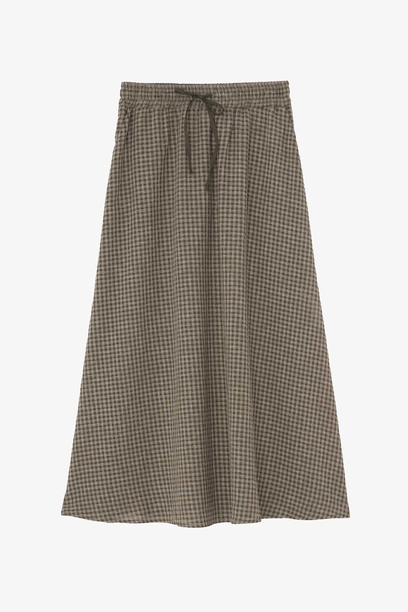 FALDA VICHY Verde
