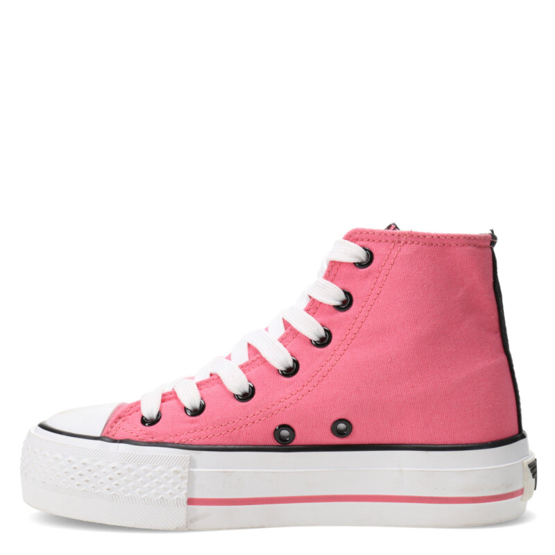 Championes Infantiles DC Wonder Woman Rosa - Negro