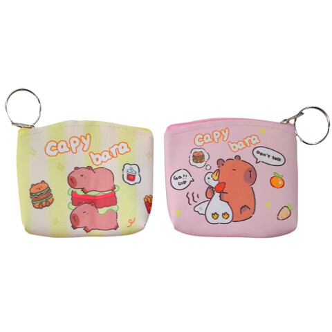 Monedero estampado capibara Monedero Estampado Capibara