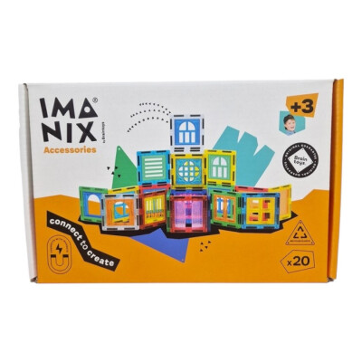 Set de Construcción Magnética Imanix Cool Windows Set de Construcción Magnética Imanix Cool Windows