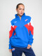 Buzo MEDIO CIERRE LUX MOTION Nacional Mujer Azul Royal, Blanco, Rojo