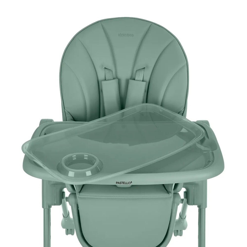 Silla de comer pastello 3 KIKKABOO mint