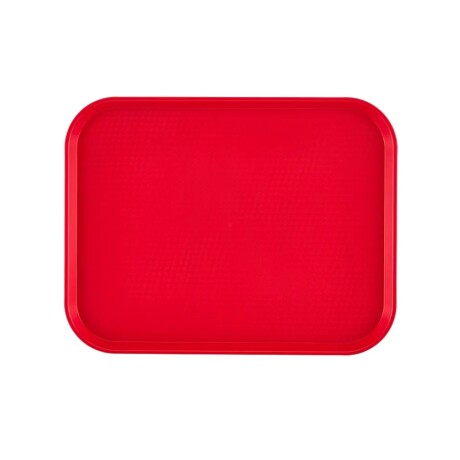 Bandeja de Plastico Rojo 30 x 41 cm Bandeja de Plastico Rojo 30 x 41 cm