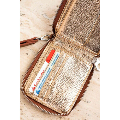 Billetera Tachas Marron