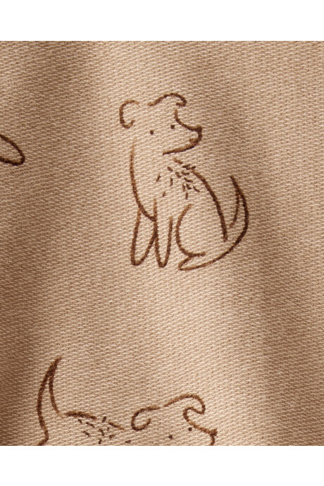 Set dos piezas de algodón, pantalón y buzo, diseño perros Set dos piezas de algodón, pantalón y buzo, diseño perros