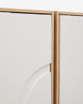 Set Sefri de 2 cuadros blanco 30 x 40 cm Set Sefri de 2 cuadros blanco 30 x 40 cm