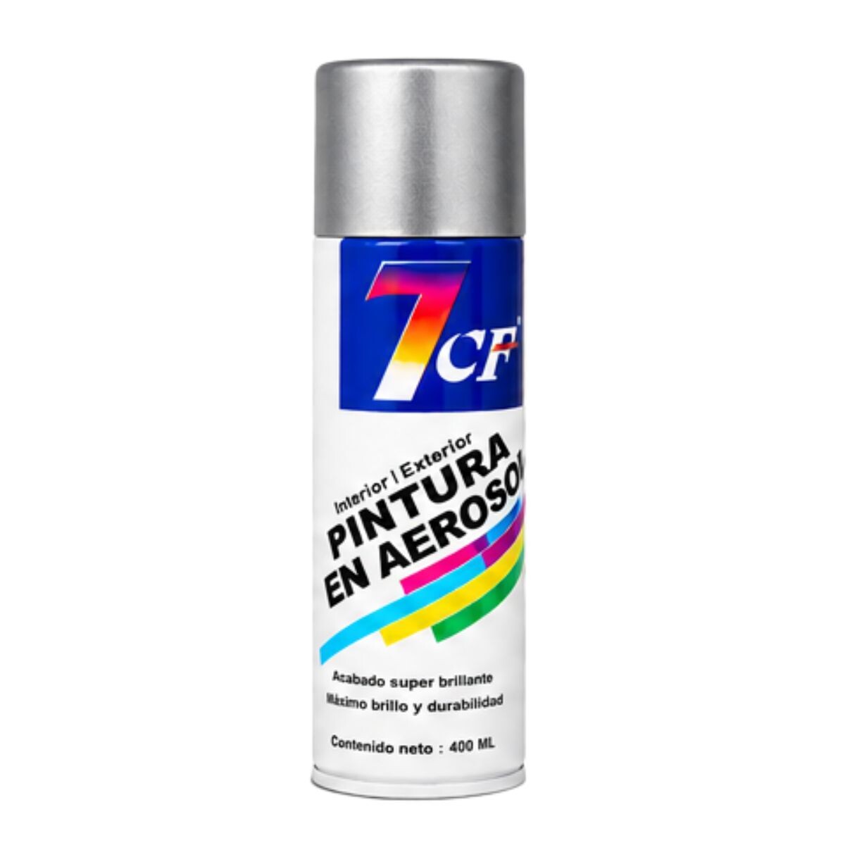 ESMALTE AEROSOL METALIZADO 7CF 400ml. - Plata 36 
