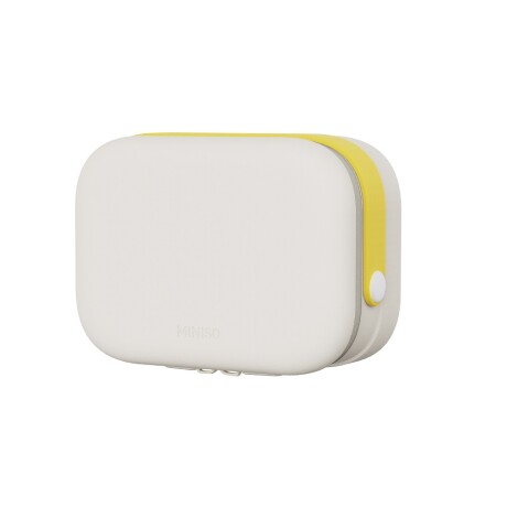 Necessaire rígido beige