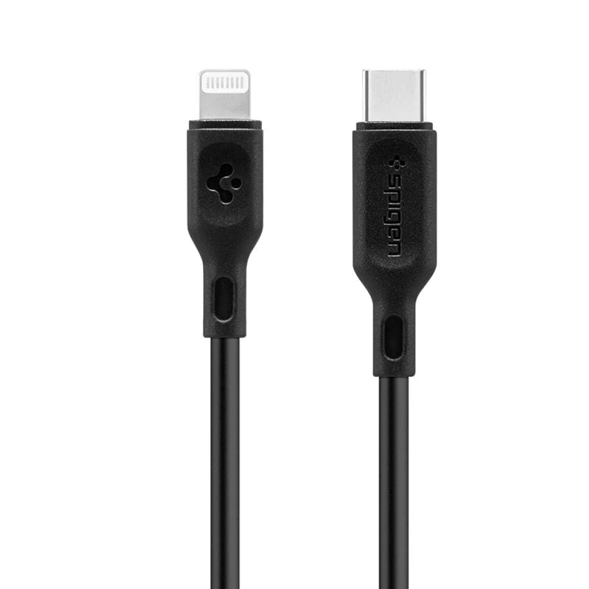 SPIGEN CABLE USB-C A LIGHTNING - NEGRO 