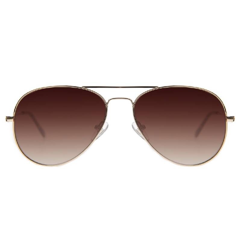 Lentes de Sol Chilli Beans Bahia Slim Marrón Oscuro