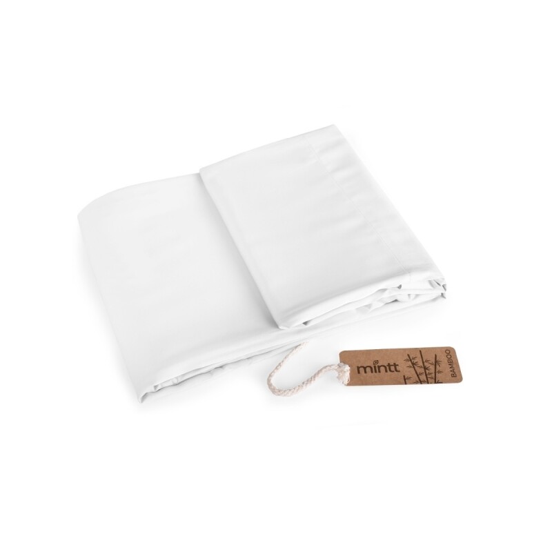 Juego De Sábanas 2 Plazas Blanco 135gr Bambú Y Satén - Calidad Premium Juego De Sábanas 2 Plazas Blanco 135gr Bambú Y Satén - Calidad Premium