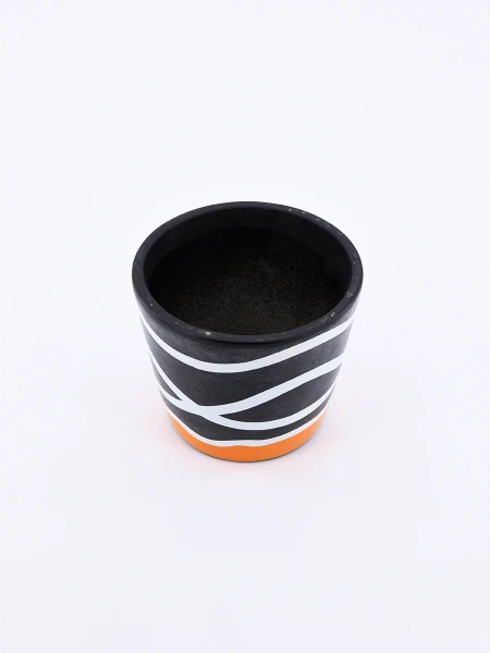 MACETA MOX NEGRO