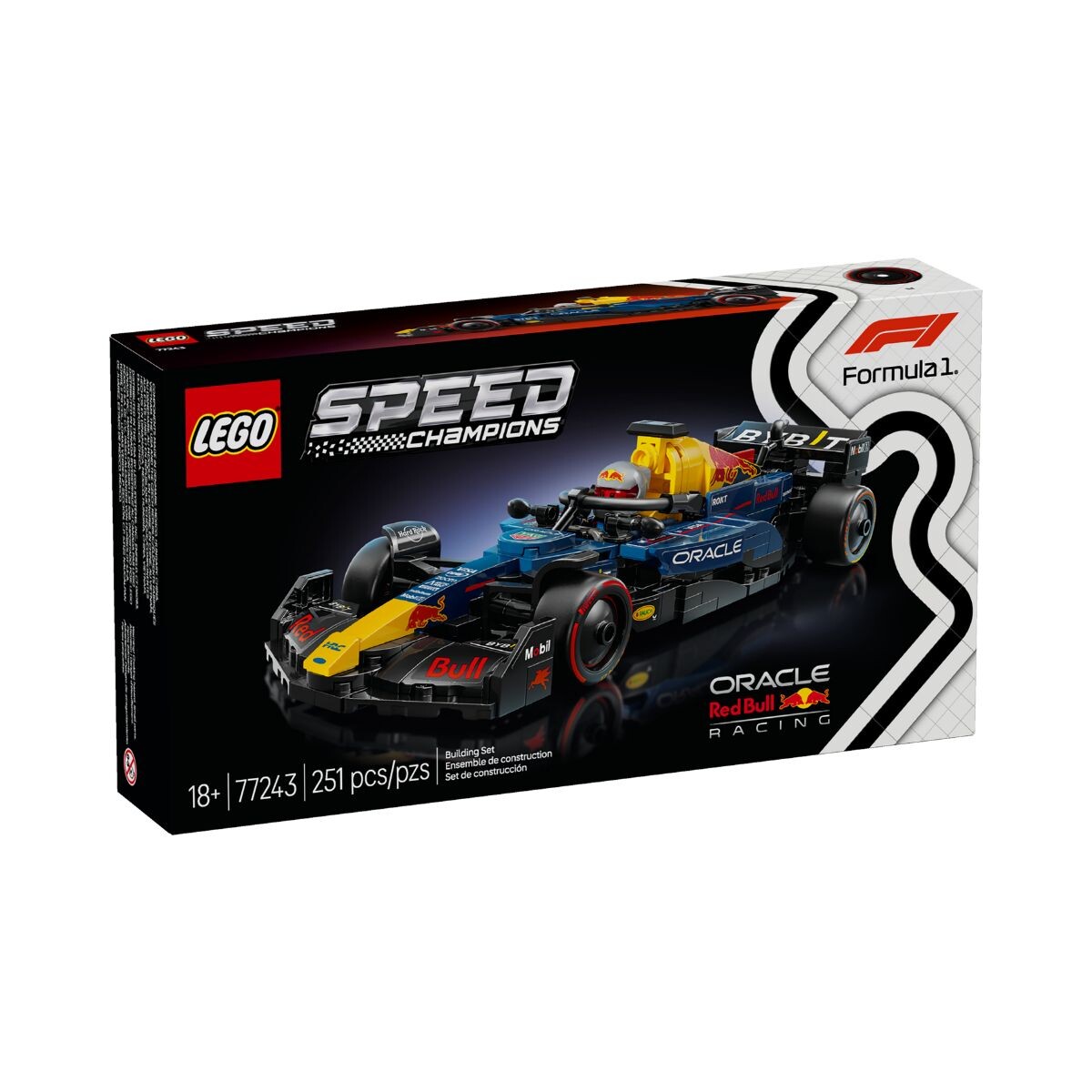 Bloques Para Armar Lego F1 Auto De Carreras Oracle Red Bull Rb20 251 Pcs 18+ 