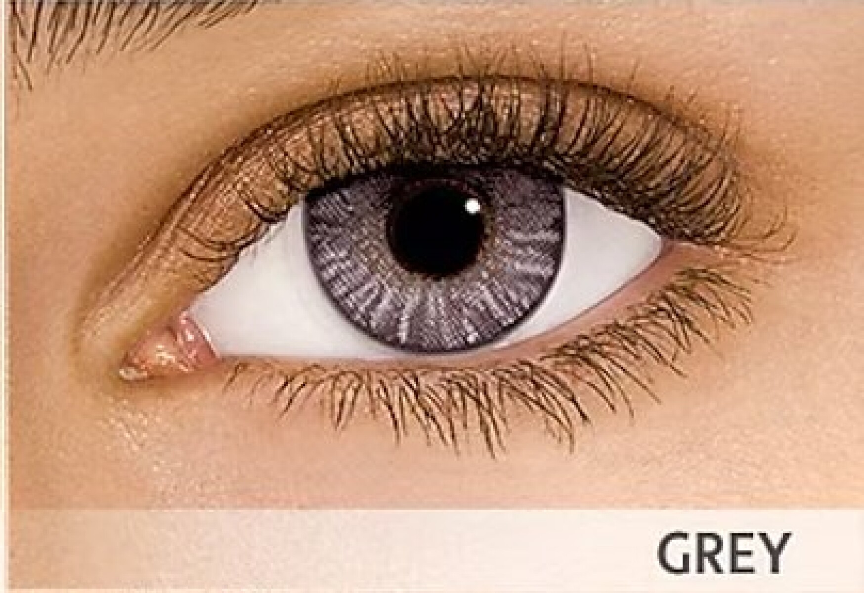 AirOptix FreshLook Contact Lenses - Color gris 