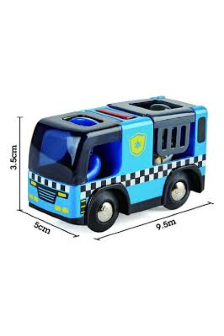CAMION POLICIA CON SIRENA CAMION POLICIA CON SIRENA