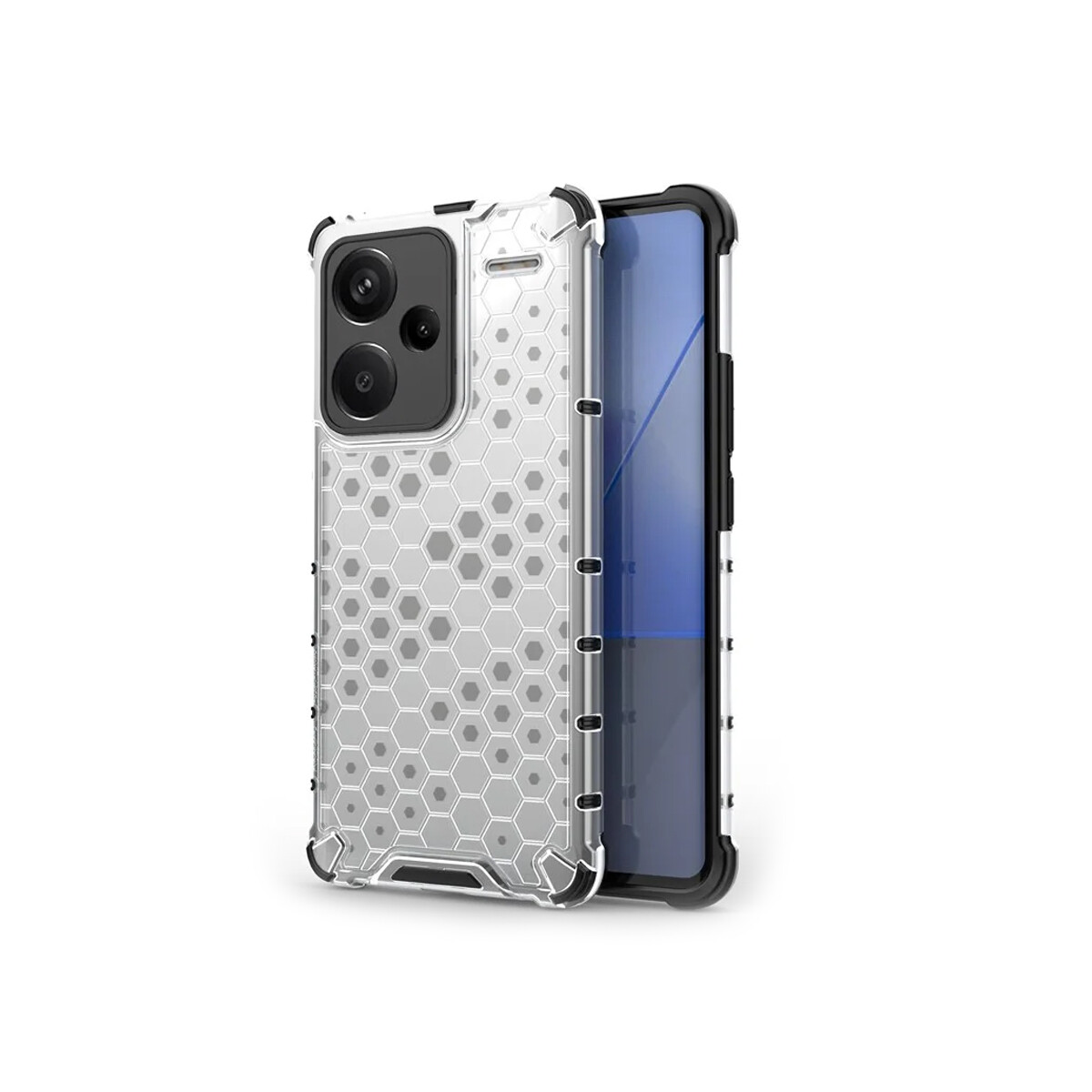 Protector Xiaomi Redmi Note 13 Pro+ 5G texturado color gris 