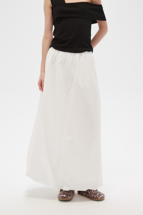 Falda Poline Marfil / Off White