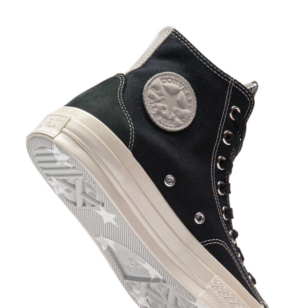 CHUCK 70 CANVAS SUEDE - CONVERSE NEGRO/BLANCO