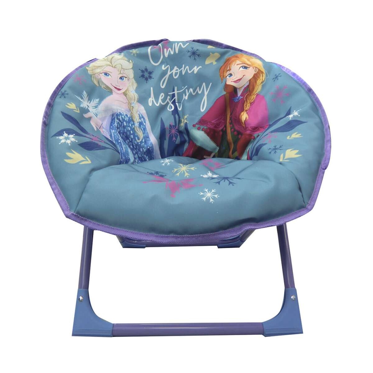 Silla Honguito Frozen Plegable con Broche Seguridad - Azul 