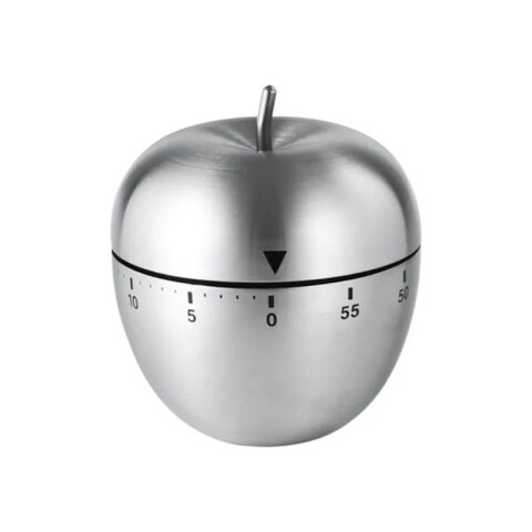 Timer Analógico Manzana en Acero Inox TFA Timer Analógico Manzana en Acero Inox TFA