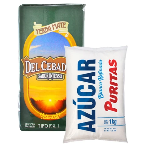 YERBA CEBADOR CLASICA1K + AZUCAR 1K YERBA CEBADOR CLASICA1K + AZUCAR 1K