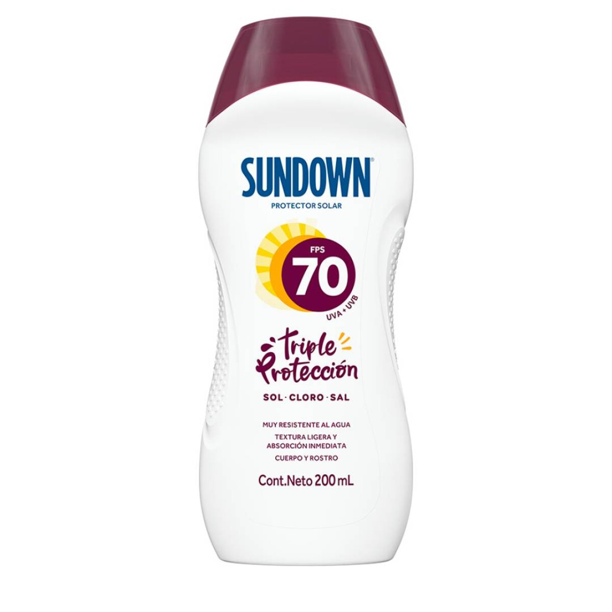 Bloqueador Sundown Fps 70 - 200ml 