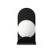 ARTEFACTO DECORATIVO DE PARED CRUX Luminaria De Pared Crux Negro