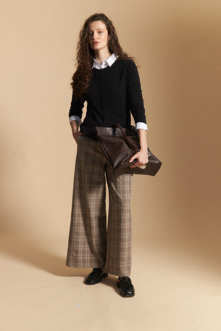 CARDIGAN ALBA Negro