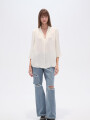 Blusa Laren Marfil / Off White