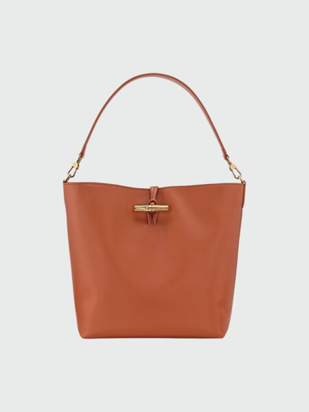 Bolso Le Roseau Sleek Hobo M Terracota