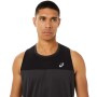 Race Singlet M - Hombre Performance Black/graphite Grey