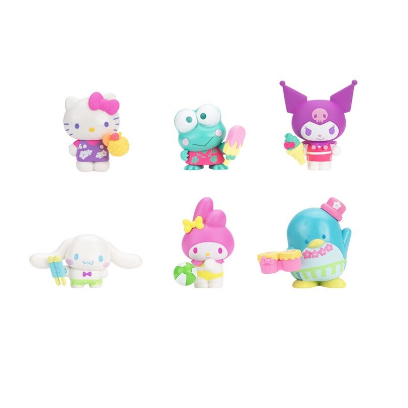 Hello Kitty – Set de Figuras x6 para Jugar HELLO KITTY PACK FIGURAS X 6 HKT 0143