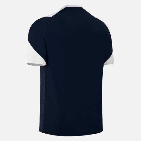 CAMISETA MACRON - MODELO GOLEM NAV/RED