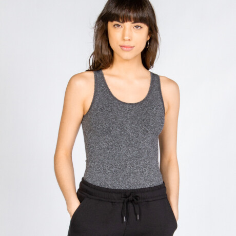 MUSCULOSA SEAMLESS GRACE Gris Melange