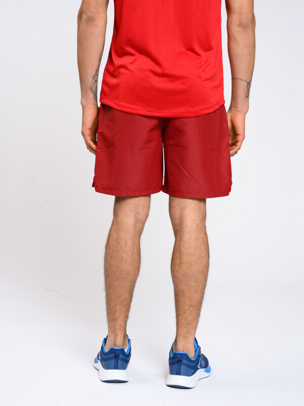 BERMUDA TRAINING CAMO Nacional Hombre Beige, ordeaux