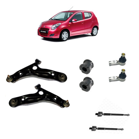SUSPENSION VARIOS COMBO KIT TREN DELANTERO SUZUKI CELERIO HASTA 2015 SUSPENSION VARIOS COMBO KIT TREN DELANTERO SUZUKI CELERIO HASTA 2015
