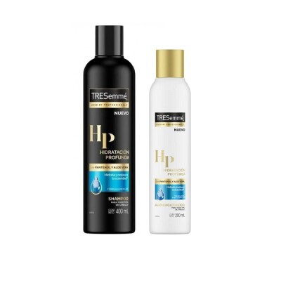 Shampoo Tresemme Hidratación Profunda 400 Ml. + Acondicionador 200 Ml. Shampoo Tresemme Hidratación Profunda 400 Ml. + Acondicionador 200 Ml.