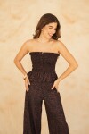 TOP SERENA MAROON WASHED DENIM TOP SERENA MAROON WASHED DENIM