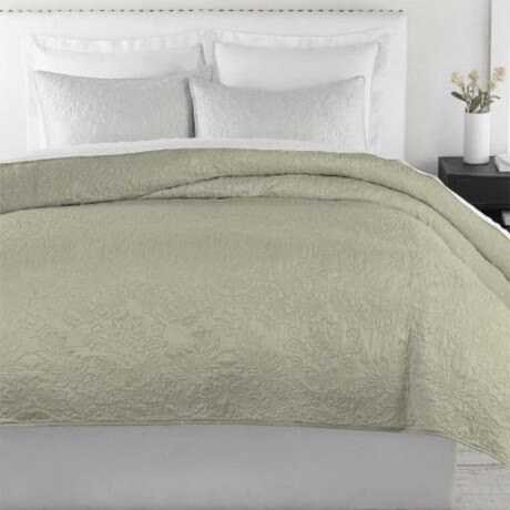 Colcha H&K Portugal 2 Plazas 220 x 240 cm Gris