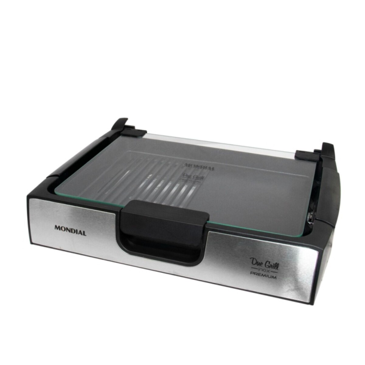 Grill Duo Chef Mondial G-10 Inox 1500w Tapa De Vidrio 