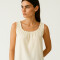 Musculosa Calvagh Marfil / Off White