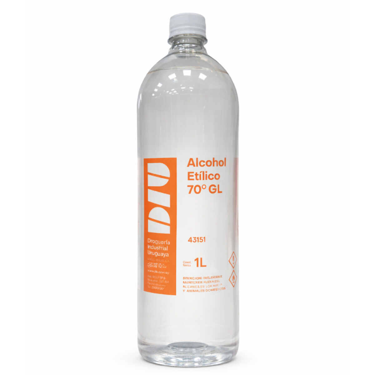 Alcohol Etílico 1L 70% 