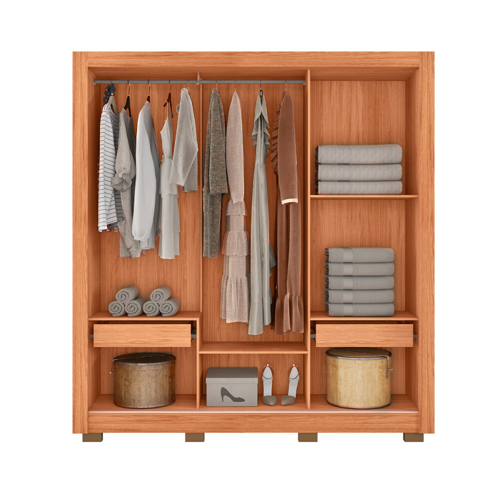 ROPERO CHILE LUX 1.9 COLOR FREIJO/OFF WHITE Ropero Chile Lux 1.9 Color Freijo/off White