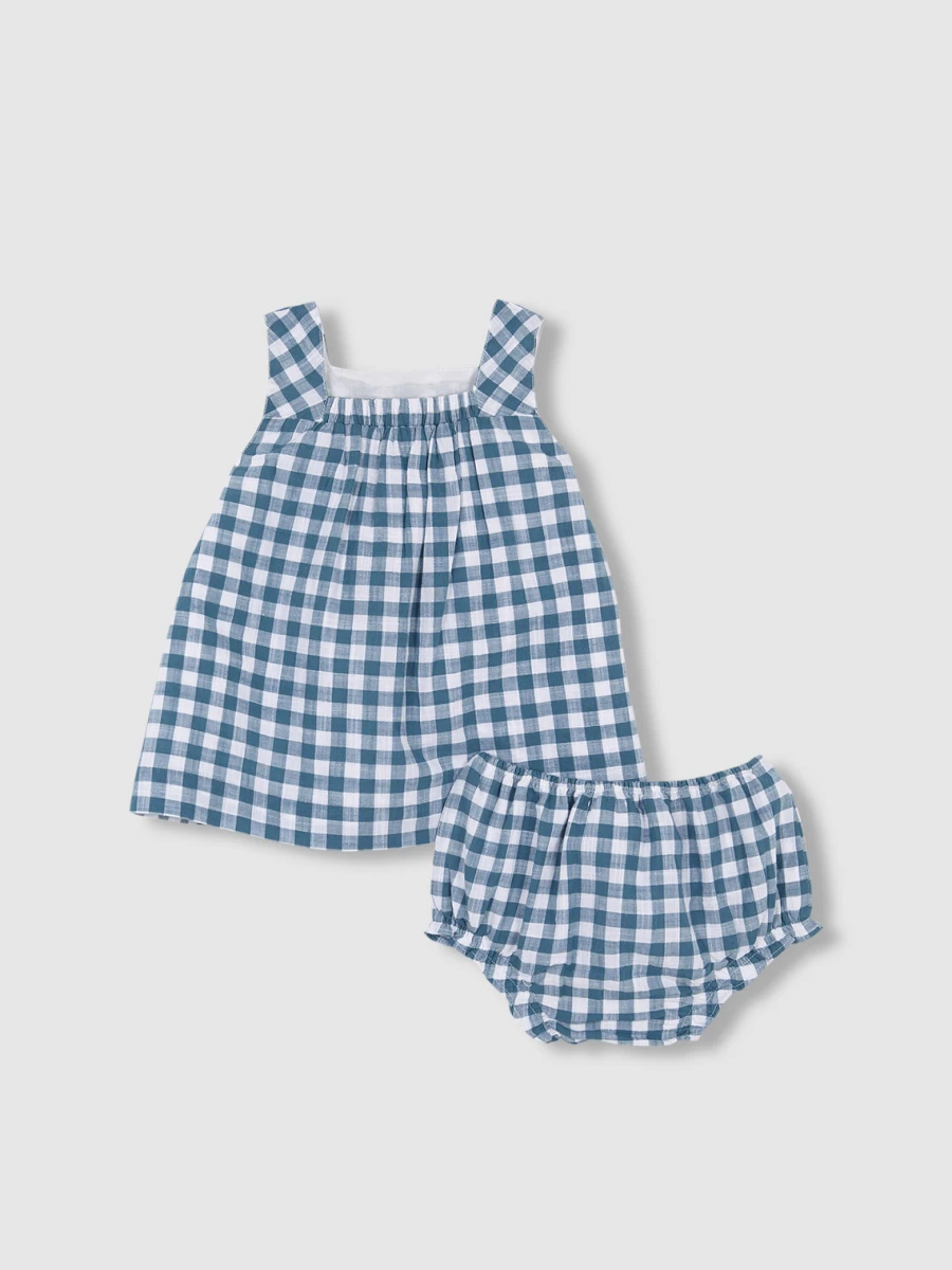 Vestido Vichy Verde