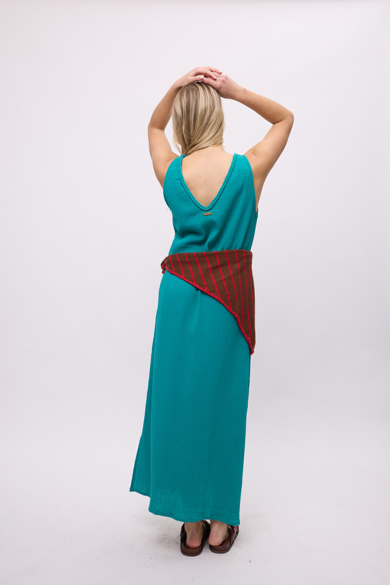 Vestido Charly Petroleo