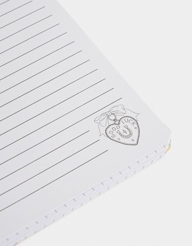 Anotadores Cuadernos y Memos Estampados Cuaderno A5 Con Separadores - Combinacion Multicolor