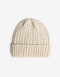 Gorro Plano Liso Gorro Tejido Trenzado Crudo - Blanco Crudo