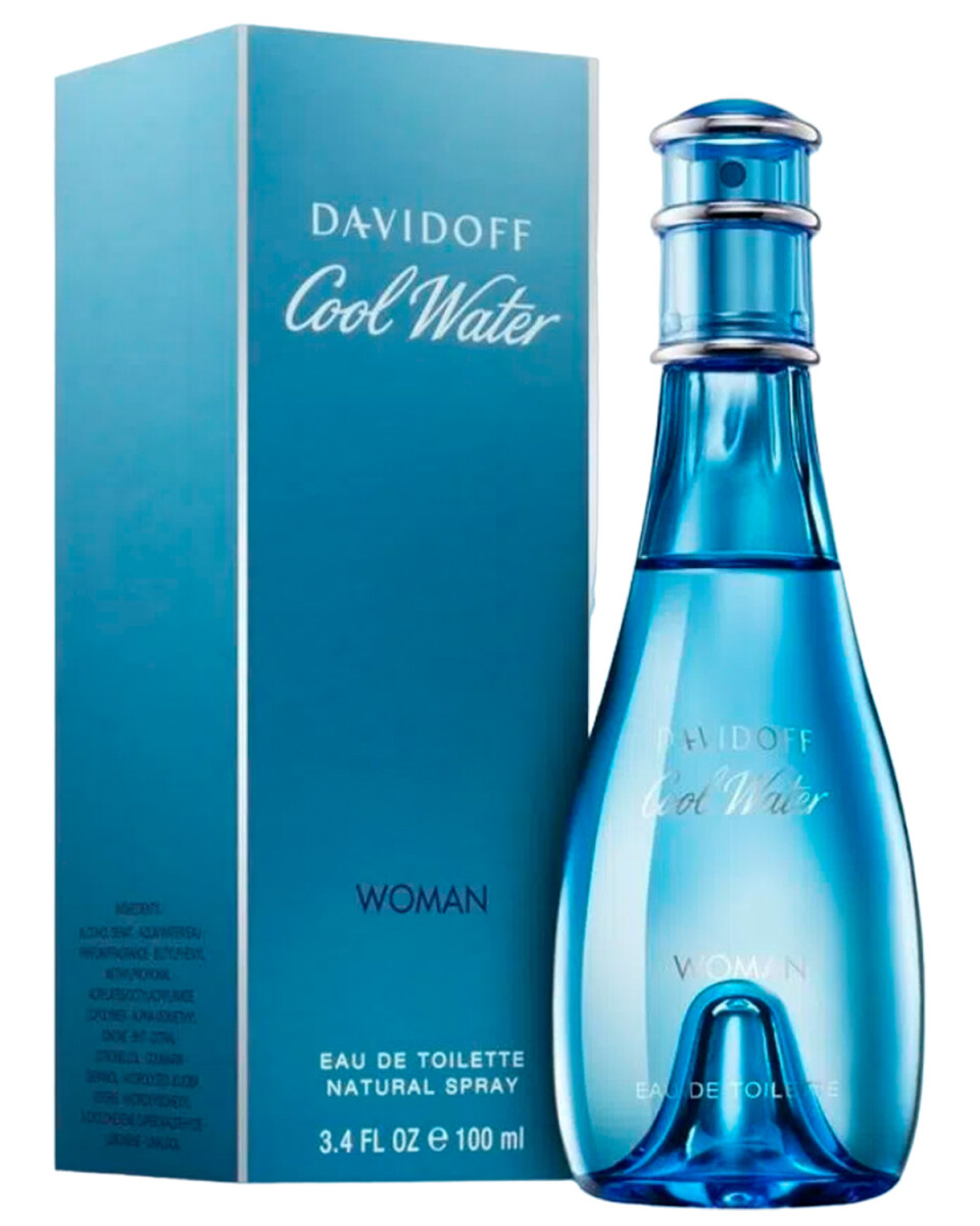 Perfume Davidoff Cool Water Woman 100ml Original 