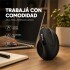 Mouse Vertical Inalámbrico Xtrike Me GW-301 4000 DPI Negro 1